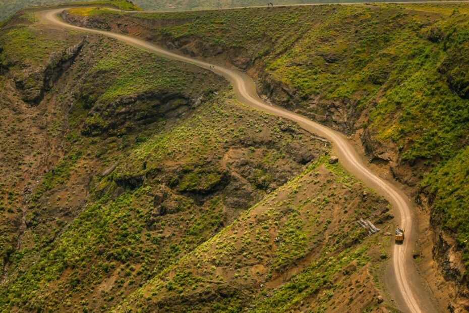 A mountain road in Ethiopia, photo by Clay Knight/Unsplash