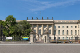 The main building at Humboldt-University of Berlin. Image by Christian Wolf (www.c-w-design.de), CC BY-SA 3.0 de.